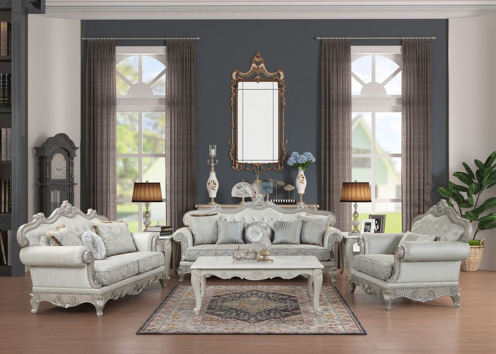 Galaxy Home TuscanÂ CoffeeÂ Table in Grey - Vida Furniture (Laredo,TX)