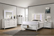 Elements International Twenty Nine Nightstand in White - Vida Furniture (Laredo,TX)