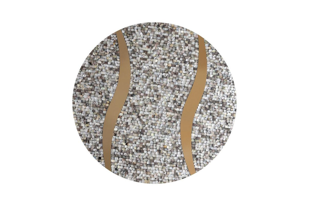 Galaxy Home T 1207-32 Coffee Table in Gold - Vida Furniture (Laredo,TX)