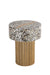 Galaxy Home ET 1207-16 End Table in Gold - Vida Furniture (Laredo,TX)