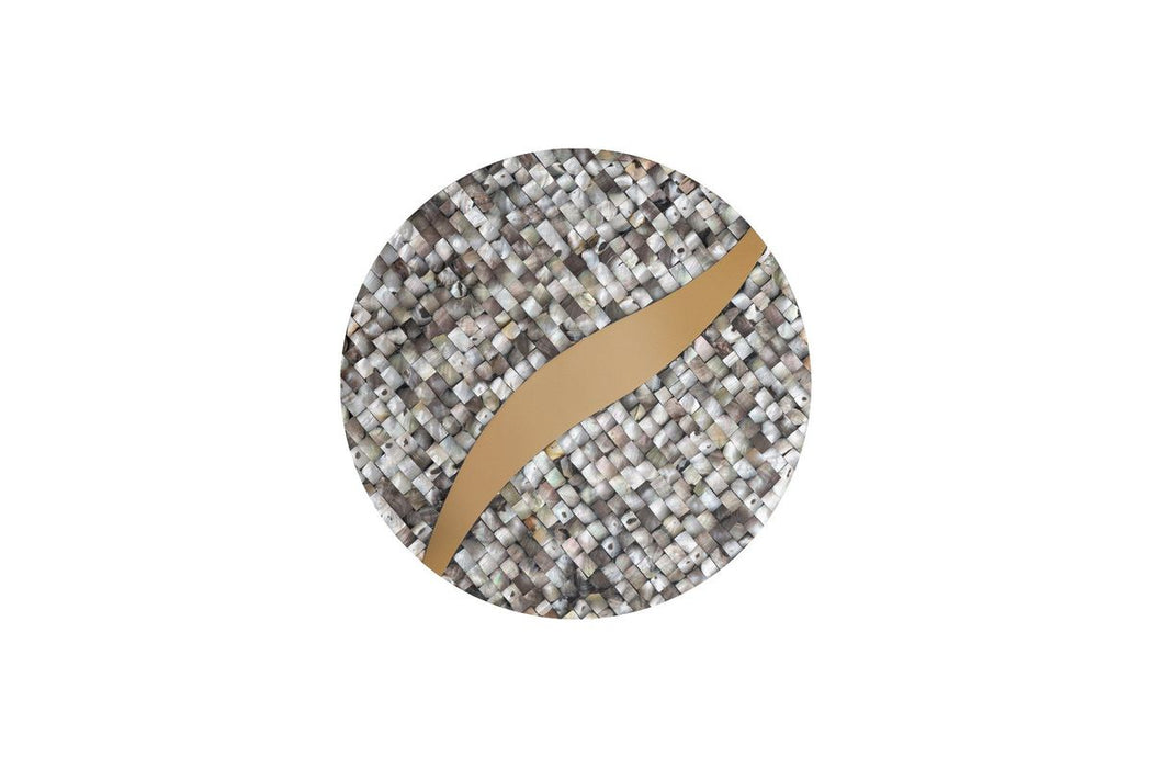 Galaxy Home ET 1207-16 End Table in Gold - Vida Furniture (Laredo,TX)