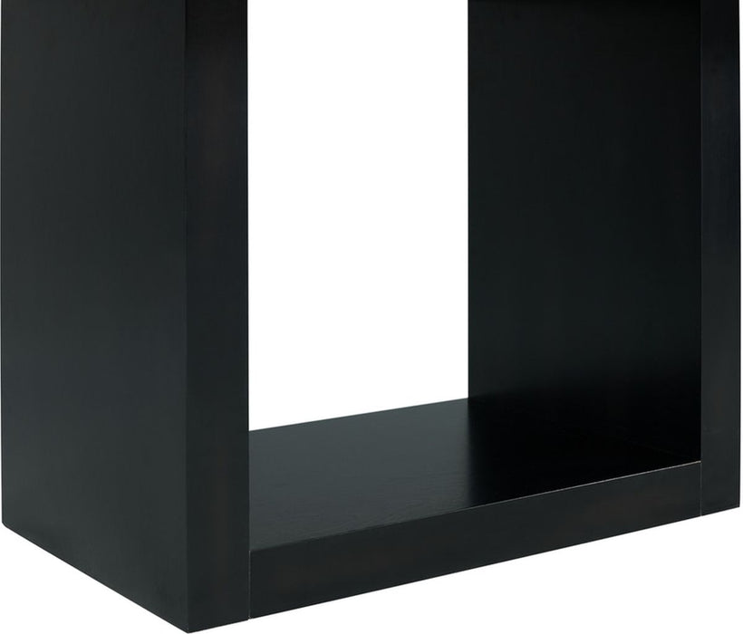 Elements International Valentino Counter Height Dining Table in Black/White CVL500CTC - Vida Furniture (Laredo,TX)