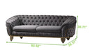 Galaxy Home Vanessa Sofa in Gray - Vida Furniture (Laredo,TX)